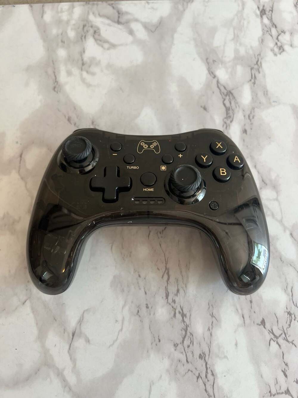 Transparent Wireless Game Controller for Nintendo Switch/PC/PS3 with Turbo Funct